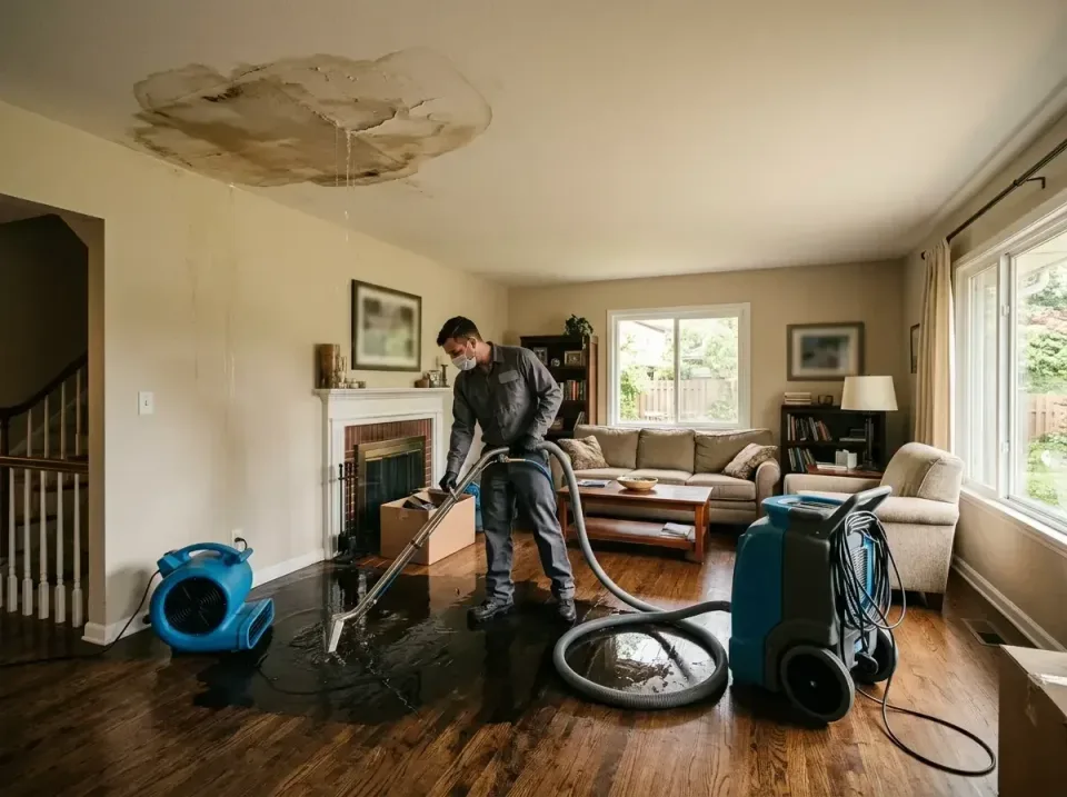 attic-pipe-burst-ceiling-drip-008 — frequently asked questions, Water Damage Restoration & Carpet Care in Cairo, GA